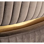 Диван двухместный коричневый Clarisse варинант исполнения - 2 | Loft Concept в Сочи