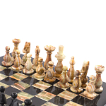Шахматы настольные из натурального камня Оникс Decorative Thematic Chess варинант исполнения - 2 | Loft Concept в Сочи