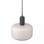 Подвесной светильник с круглым бежевым плафоном Quentin варинант исполнения - 3 | Loft Concept в Сочи