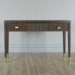 Туалетный стол - Трельяж Elsa Dreams Walnut 120 см варинант исполнения - 6 | Loft Concept в Сочи