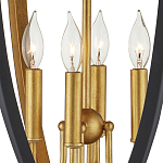 Подвесной светильник в форме фонаря чёрного цвета Black Lantern варинант исполнения - 2 | Loft Concept в Сочи