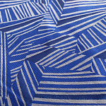 Мебельная ткань Жаккард синий принт 140 см T2-132 варинант исполнения - 1 | Loft Concept в Сочи