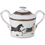 Чайный сервиз из фарфора с изображением лошадей на 6 персон 15 предметов Porcelain Horse Set  варинант исполнения - 3 | Loft Concept в Сочи