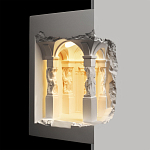 Встраиваемый в стену гипсовый светильник под покраску с колоннами и арками в античном стиле Antiquity Athena варинант исполнения - 1 | Loft Concept в Сочи