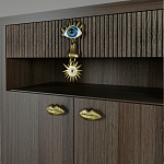 Комод Elsa Dreams Walnut Двухстворчатый  варинант исполнения - 6 | Loft Concept в Сочи