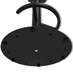 Барный стул вращающийся со спинкой Синий Велюр Vendramin Chair варинант исполнения - 8 | Loft Concept в Сочи