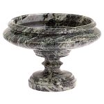 Фруктовница средняя из натурального камня Змеевик Шабровский Natural Stone Fruit Bowls варинант исполнения - 1 | Loft Concept в Сочи