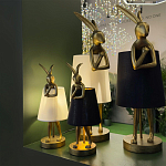 Настольная лампа с абажуром White sweetheart варинант исполнения - 2 | Loft Concept в Сочи