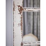 Зеркало-окно с эффектом старения в венецианском стиле Venetian White Mirror варинант исполнения - 7 | Loft Concept в Сочи