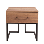 Тумба прикроватная с ящиком в стиле лофт Urban Style Space варинант исполнения - 3 | Loft Concept в Сочи