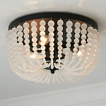 Потолочный светильник круглый с стеклянными бусинами Uniformity варинант исполнения - 2 | Loft Concept в Сочи