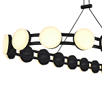 Люстра овальная с круглыми светодиодными источниками света Maxine Light варинант исполнения - 12 | Loft Concept в Сочи