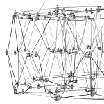 Люстра с тонкой металлической конструкцией цвета хром Quasar варинант исполнения - 4 | Loft Concept в Сочи