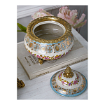 Шкатулка фарфоровая с цветочной росписью Eden Garden варинант исполнения - 6 | Loft Concept в Сочи