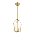  Подвесной светильник золотого цвета в форме фонаря Kichler варинант исполнения - 1 | Loft Concept в Сочи
