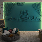 Барельеф OWLS варинант исполнения - 3 | Loft Concept в Сочи