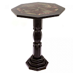 Кофейный стол из натуральных камней Змеевик и Яшма Natural Stone Tables варинант исполнения - 3 | Loft Concept в Сочи