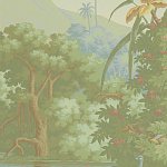 Обои ручная роспись Le Brésil Pastel варинант исполнения - 2 | Loft Concept в Сочи