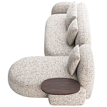 Модульный Диван Orus с кушеткой и столиком варинант исполнения - 4 | Loft Concept в Сочи