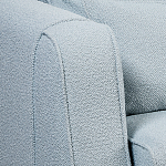 Диван Seldon с мягкими подушками голубое букле варинант исполнения - 2 | Loft Concept в Сочи