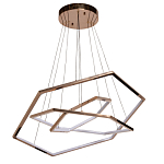 Люстра с 3-мя подвесами в виде шестиугольников Hexagon Horizontal варинант исполнения - 2 | Loft Concept в Сочи