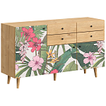 Буфет с принтом на дверцах Elise Cupboard варинант исполнения - 11 | Loft Concept в Сочи