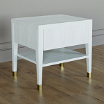 Прикроватная тумбочка с ящиком Elsa Dreams White варинант исполнения - 4 | Loft Concept в Сочи