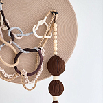 Круглое Дизайнерское Панно Дюна Round Panel Dune варинант исполнения - 1 | Loft Concept в Сочи