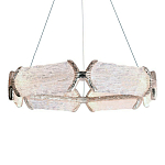 Люстра кольцевая с текстурным природным рисунком IceFlame варинант исполнения - 9 | Loft Concept в Сочи