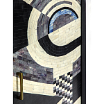 Буфет в гостиную с инкрустацией  Bone Inlay sideboard - 2 doors варинант исполнения - 4 | Loft Concept в Сочи