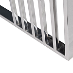 Столик журнальный с черной стеклянной столешницей Embodiment of Contemporary Art  варинант исполнения - 3 | Loft Concept в Сочи