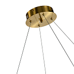 Люстра светодиодная с 8-ю цилиндрическими плафонами янтарного цвета из стекла и стали Andrea Сhandelier Amber варинант исполнения - 2 | Loft Concept в Сочи