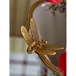 Ваза со стрекозой из фарфора с бронзовыми элементами Paradise Dragonfly варинант исполнения - 6 | Loft Concept в Сочи