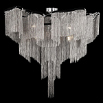 Люстра потолочная с металлическими цепочками Диаметр 99 см Atlantis Chain варинант исполнения - 1 | Loft Concept в Сочи