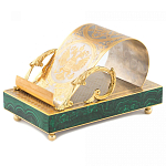 Подставка для телефона из натурального камня малахит Natural Stone Stand варинант исполнения - 2 | Loft Concept в Сочи