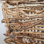 Большая Абстрактное Панно из веток и нитей Dryad Wall Art варинант исполнения - 2 | Loft Concept в Сочи