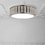 Потолочный светильник с гофрированным абажуром цвета графит Millennium варинант исполнения - 2 | Loft Concept в Сочи