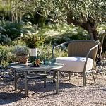 Садовое кресло с каркасом из стали Kenneth Chair варинант исполнения - 9 | Loft Concept в Сочи