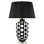 Настольная лампа черно-белый горох Interaction варинант исполнения - 3 | Loft Concept в Сочи