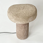 Настольная лампа «Травертиновая» варинант исполнения - 2 | Loft Concept в Сочи