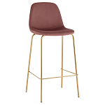 Барный стул на золотистых ножках VENDRAMIN Pink варинант исполнения - 1 | Loft Concept в Сочи