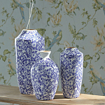 Ваза с синим цветочным узором Blue & White Ornament  варинант исполнения - 4 | Loft Concept в Сочи