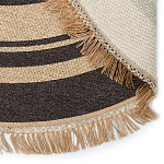 Ковер из комбинированного состава с узором Circles of goodness варинант исполнения - 4 | Loft Concept в Сочи