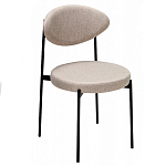 Стул металлический с мягкой спинкой и сиденьем Alfie Chair варинант исполнения - 4 | Loft Concept в Сочи