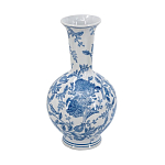 Ваза фарфоровая с синими цветочными мотивами Independence варинант исполнения - 1 | Loft Concept в Сочи