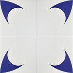 Дизайнерская плитка с узором Комета 2 варинант исполнения - 2 | Loft Concept в Сочи