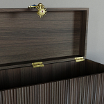 Большой дизайнерский Сундук Elsa Dreams Walnut варинант исполнения - 3 | Loft Concept в Сочи