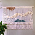 Панно-макраме «JUPITER» варинант исполнения - 1 | Loft Concept в Сочи