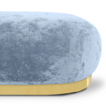 Длинный овальный пуф Ambrose Soft Oval Pouf варинант исполнения - 4 | Loft Concept в Сочи