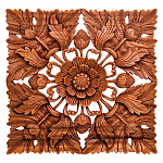 Панно из дерева квадратное Novala Panel With Trees варинант исполнения - 1 | Loft Concept в Сочи